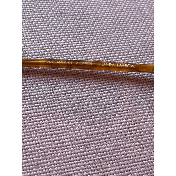 THE ATTICO Aria Sunglasses in Yellow Gold Blonde T-shell Brown New Womens Sunnie - Picture 8 of 15